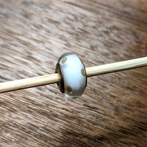 Retired Pandora Polka Dot Glass Bead